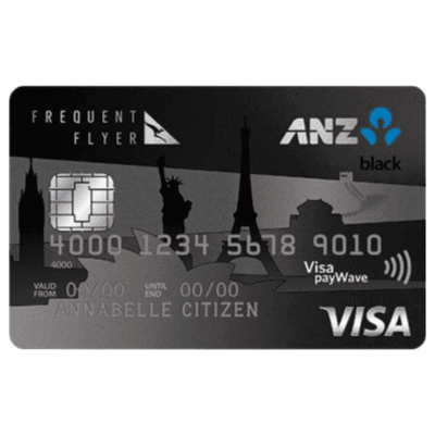 ANZ Frequent Flyer Black logo