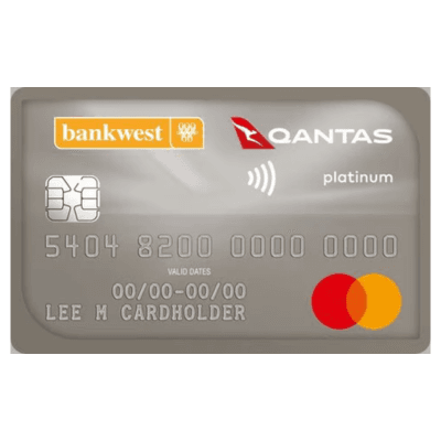 Bankwest Qantas Platinum Mastercard logo