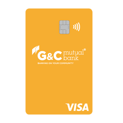 G&C Mutual Bank Low Rate Visa Credit Card logo