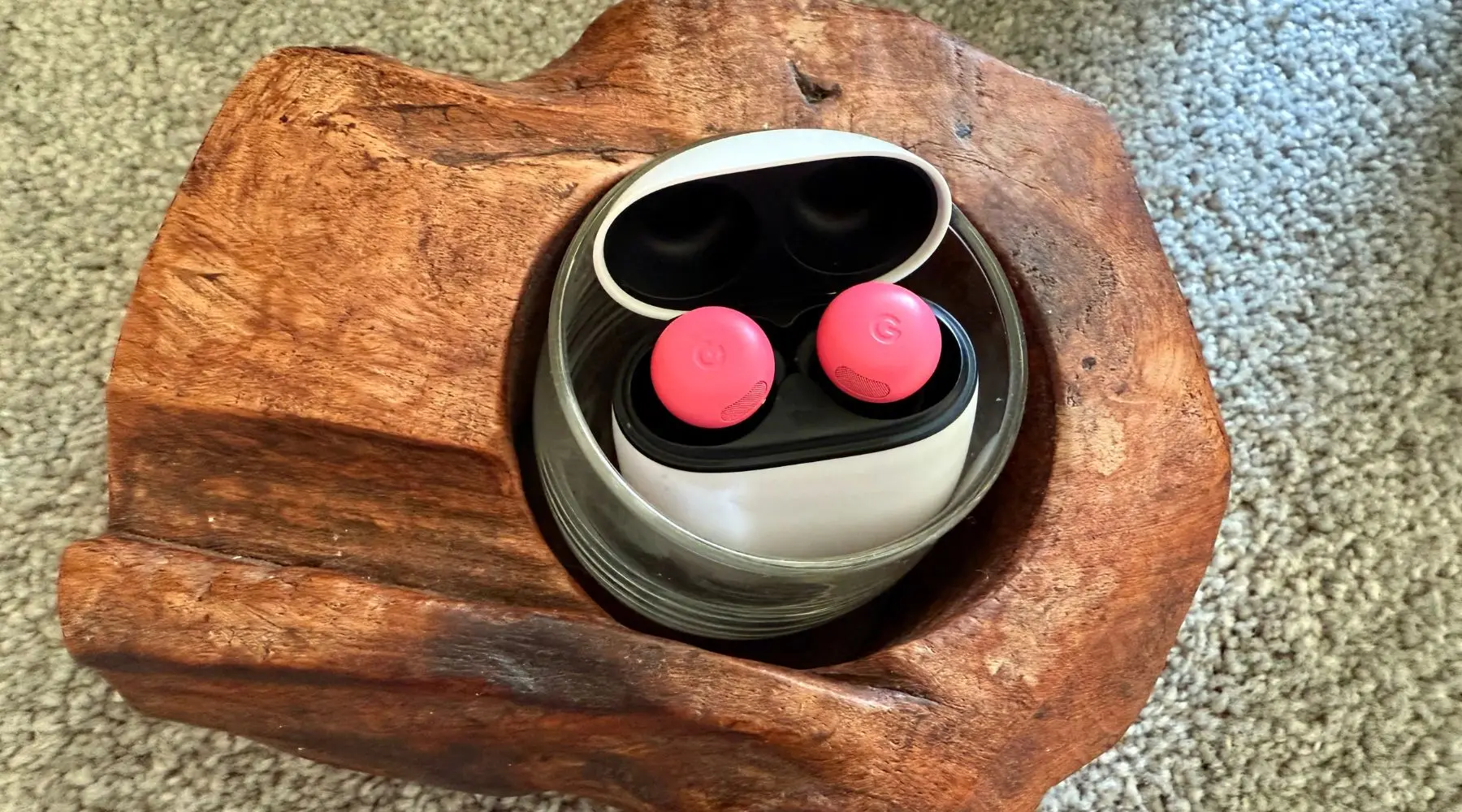 Pink Pixel Buds Pro 2 