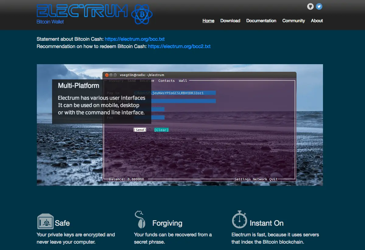 is electrum trusted wallet