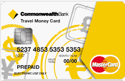 CommBank Travel Money Card