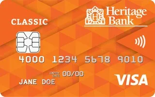 Heritage Bank Classic Visa Credit Card image