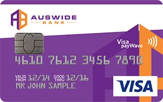 Auswide Bank Low Rate Visa Credit Card image