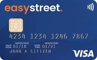 Easy Street Easy Low Rate Visa credit card image