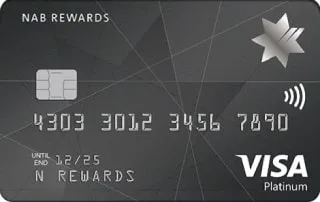 NAB Rewards Platinum Card image