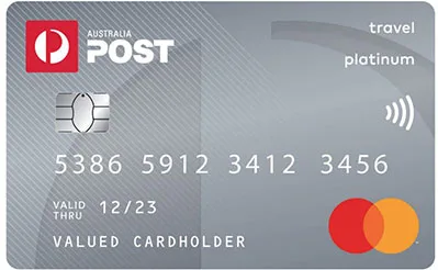 Australia Post Travel Platinum Mastercard