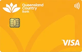 Queensland Country Bank Visa credit card image