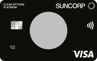 Qantas Suncorp Clear Options Platinum Credit Card image